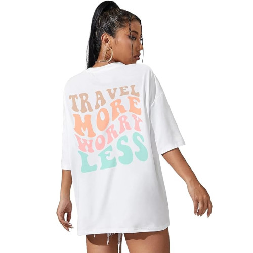  Half Sleeve Printed Oversized t Shirts